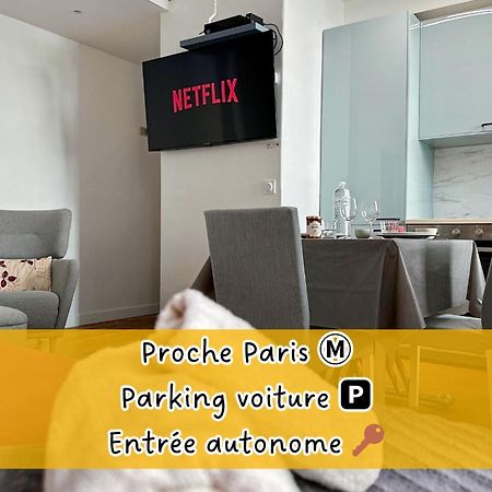 Appartement Entier Calme - Parking Free - Proche Paris Et Chateau - Wifi Hd Vincennes Buitenkant foto