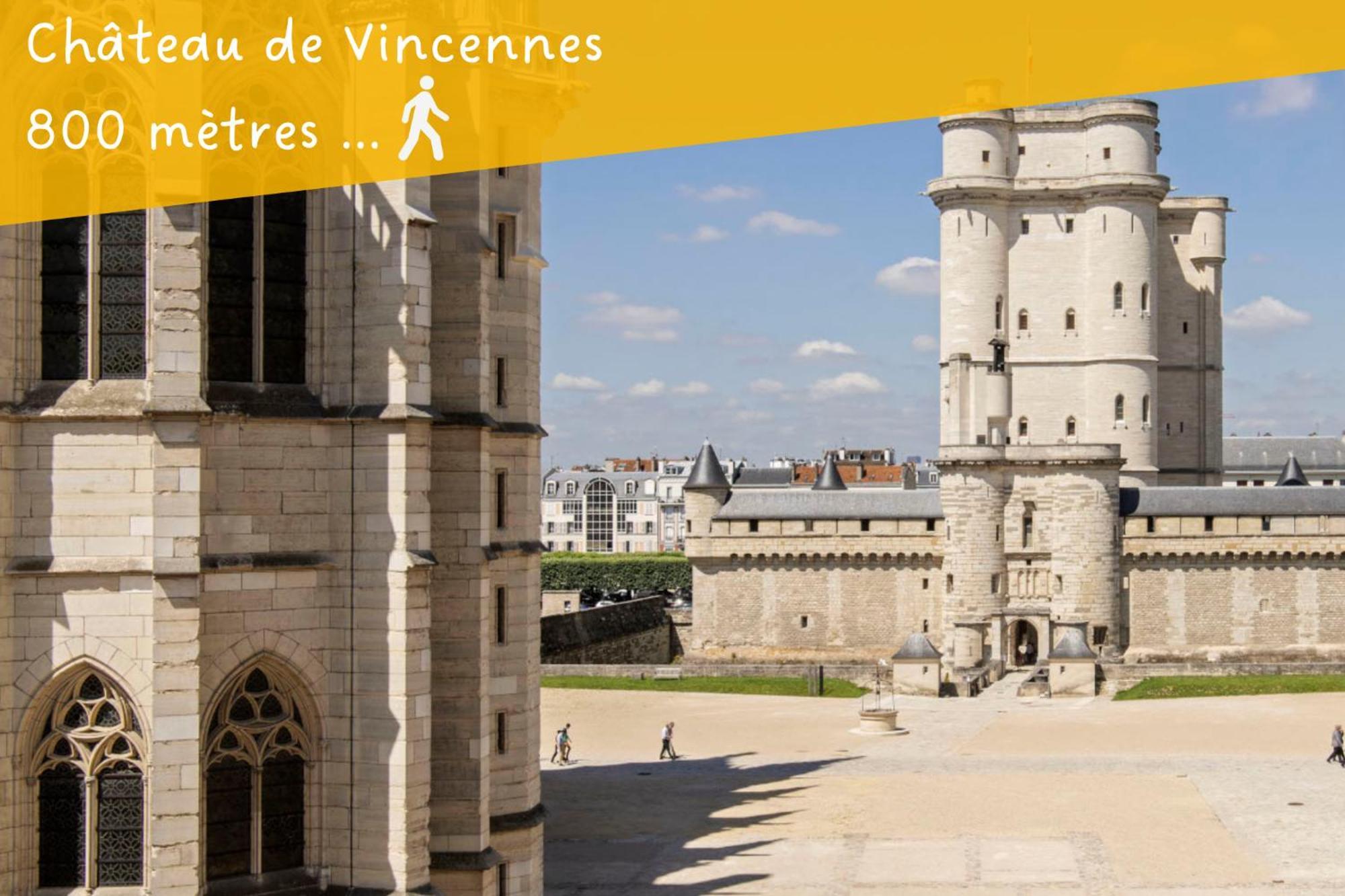 Appartement Entier Calme - Parking Free - Proche Paris Et Chateau - Wifi Hd Vincennes Buitenkant foto